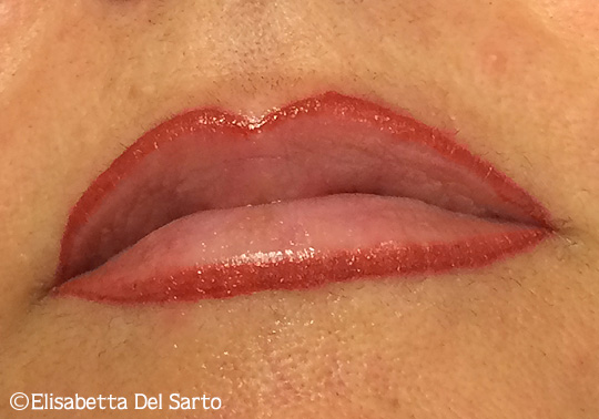 Labbra trucco permanente Elisabetta Del Sarto Pianezza Torino
